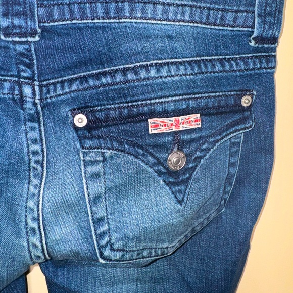 NWOT Hudson Low Rise Medium/Dark Wash Boot Cut Jean - Picture 3 of 6